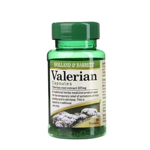 ВАЛЕРИАН капсули 337 мг. 30 броя / HOLLAND & BARRETT VALERIAN