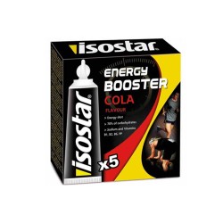 ИЗОСТАР ЕНЕРДЖИ БУСТЕР ГЕЛ С ВКУС НА КОЛА ампули 20 гр. 5 броя /  ENERGY BOOSTER 20 gr. 5