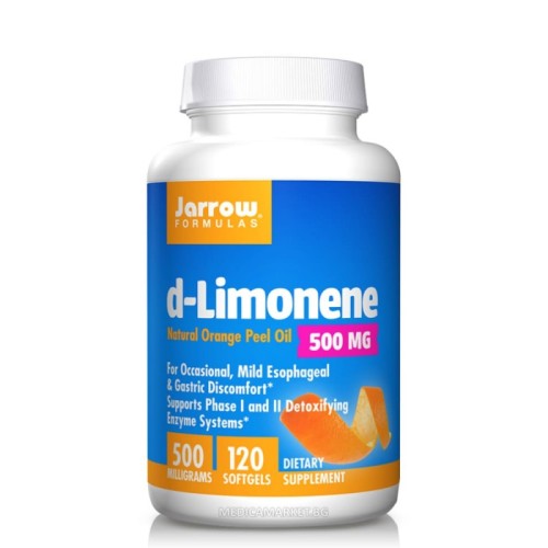 JARROW FORMULAS D-LIMONENE 500 мг. 120 софтгел капс.