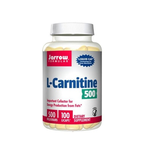 L - КАРНИТИН капсули 500 мг. 100 броя / JARROW FORMULAS L - CARNITINE