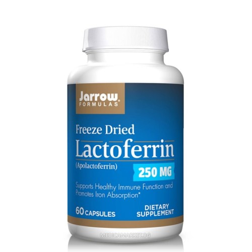 JARROW FORMULAS LACTOFERRIN 250 мг. 60 капс.