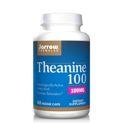 JARROW FORMULAS THEANINE 100 мг. 60 капс. JARROW FORMULAS THEANINE 100 мг. 60 капс.