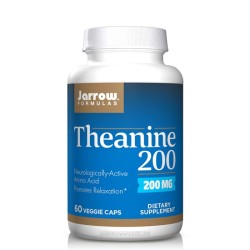 JARROW FORMULAS THEANINE 200 мг. 60 капс. JARROW FORMULAS THEANINE 200 мг. 60 капс.