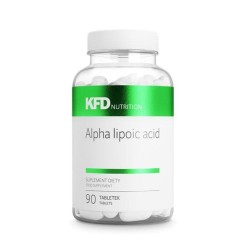АЛФА ЛИПОЛИЕВА КИСЕЛИНА КФД НУТРИШЪН таблетки 90 броя /  ALPHA LIPOIC ACID