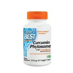 ДОКТОР'С БЕСТ КУРКУМИН КОМПЛЕКС капсули 500 мг. 60 броя /  CURCUMIN PHYTOSOME