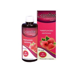 L - КАРНИТИН + МАЛИНОВИ КЕТОНИ сироп 400 мл. / PANACEA L - CARNITINE RASPBERRI KETONES
