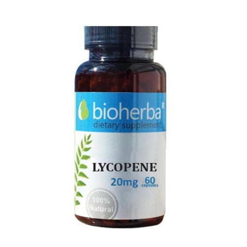 ЛИКОПЕН БИОХЕРБА капсули 20 мг. 60 броя /  LYCOPENE