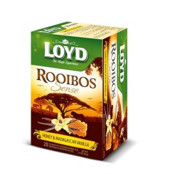 ЧАЙ РОЙБОС С МЕД И ВАНИЛИЯ филтър 20 бр. / LOYD TEA ROOIBOS SENSE HONEY & VANILLA