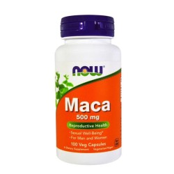 НАУ ФУДС МАКА капсули 500 мг. 100 броя /  MACA