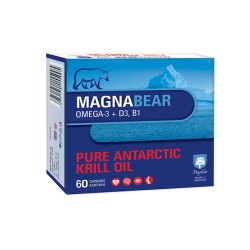 МАГНАЛАБС МАГНАБЕАР капсули 60 / MAGNA BEAR PURE ANTARCTIC KRILL OIL capsules 60