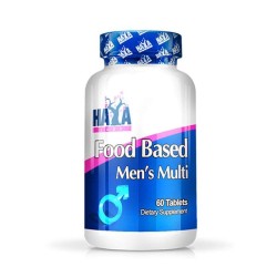 ХАЯ ЛАБС МУЛТИВИТАМИНИ ЗА МЪЖЕ таблетки 60 броя /  FOOD BASED MENS MULTIVITAMINS