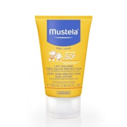 MUSTELA SUN PROTECTION LOTION SPF50 + СЛЪНЦЕЗАЩИТЕН ЛОСИОН 100 мл.