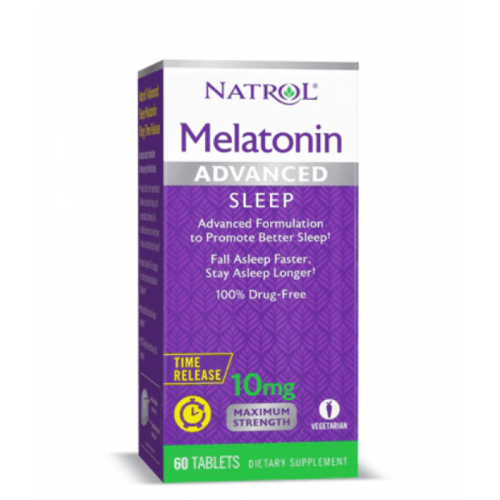 NATROL MELATONIN ADVANCED SLEEP 10 мг. 60 табл.