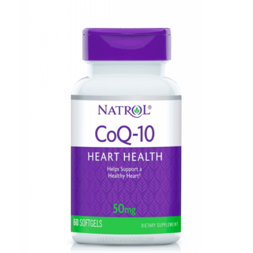 NATROL COQ10 50 мг. 60 софтгел капс.