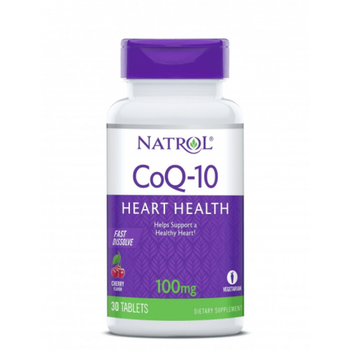 NATROL COQ10 (бързоразтворим) 50 мг. 30 табл.