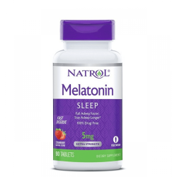 NATROL MELATONIN (бързоразтворим) 5 мг. 90 табл. NATROL MELATONIN (бързоразтворим) 5 мг. 90 табл.