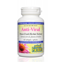 NATURAL FACTORS ANTI-VIRAL 128 мг. 60 софтгел капс. NATURAL FACTORS ANTI-VIRAL 128 мг. 60 софтгел капс.