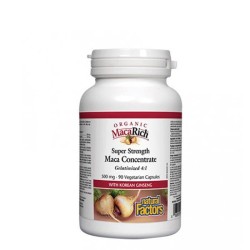 НАТУРАЛ ФАКТОРС МАКА КОНЦЕНТРАТ таблетки 500 мг. 90 броя /  MACA CONCENTRATE