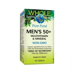 NATURAL FACTORS MEN’S 50+ MULTIVITAMIN & MINERAL 60 табл. NATURAL FACTORS MEN’S 50+ MULTIVITAMIN & MINERAL 60 табл.