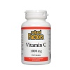 НАТУРАЛ ФАКТОРС ВИТАМИН Ц + ШИПКА таблетки 1000 мг. 90 броя /  VITAMIN C WITH ROSEHIPS