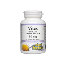 НАТУРАЛ ФАКТОРС ВИТЕКС капсули 80 мг. 90 броя /  VITEX