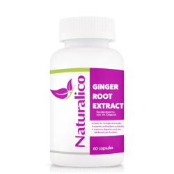 NATURALICO GINGER ROOT EXTRACT 650 мг. 60 капс. NATURALICO GINGER ROOT EXTRACT 650 мг. 60 капс.