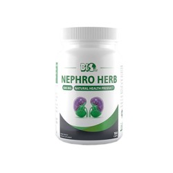 НЕФРО ХЕРБ ПРИ КАМЪНИ В БЪБРЕЦИТЕ И ЦИСТИТ капсули 180 броя /  NEPHRO HERB