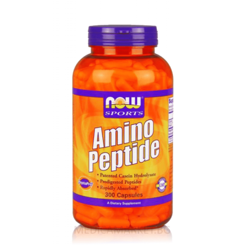 NOW FOODS AMINO PEPTIDE 400 мг. 300 капс.