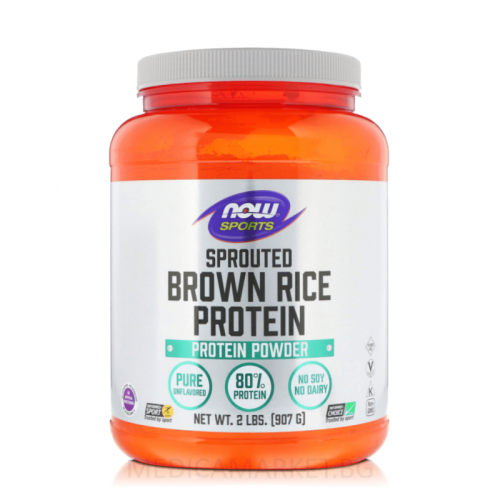 NOW FOODS BROWN RICE PROTEIN 907 гр.