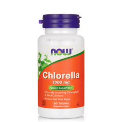 NOW FOODS CHLORELLA 1000 мг. 60 табл.