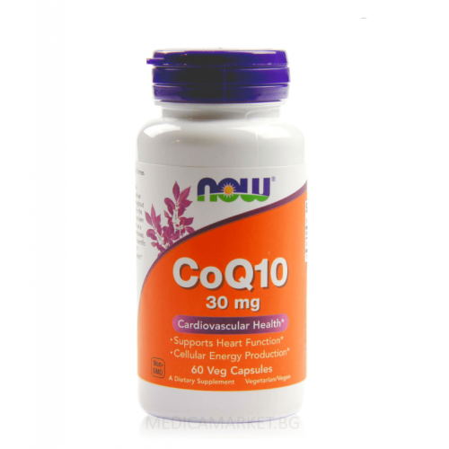 NOW FOODS COQ10 30 мг. 60 капс.