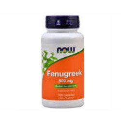 НАУ ФУДС СМИНДУХ капсули 500 мг. 100 броя /  FENUGREEK