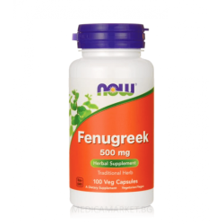 NOW FOODS FENUGREEK (СМИНДУХ) 500 мг. 100 капс.
