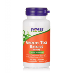 NOW FOODS GREEN TEA EXTRACT 400 мг. 100 капс.