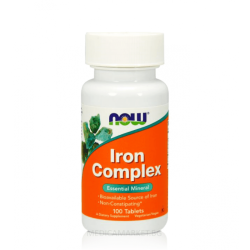 NOW FOODS IRON COMPLEX 100 табл.