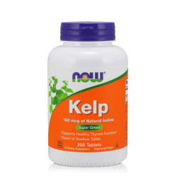 NOW FOODS KELP (ЙОД) 150 мкг. 200 табл.