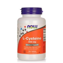 NOW FOODS L-CYSTEINE 500 мг. 100 табл.