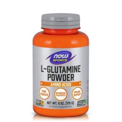 NOW FOODS L-GLUTAMINE POWDER 170 гр.