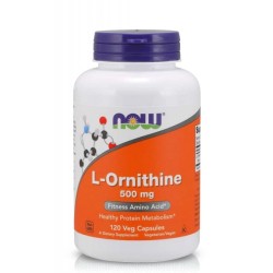 NOW FOODS L-ORNITHINE 500 мг. 120 капс.