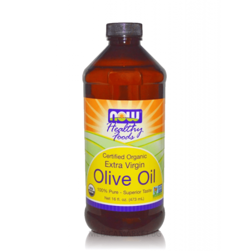 NOW FOODS EXTRA VIRGIN OLIVE OIL (ORGANIC) 473 мл.