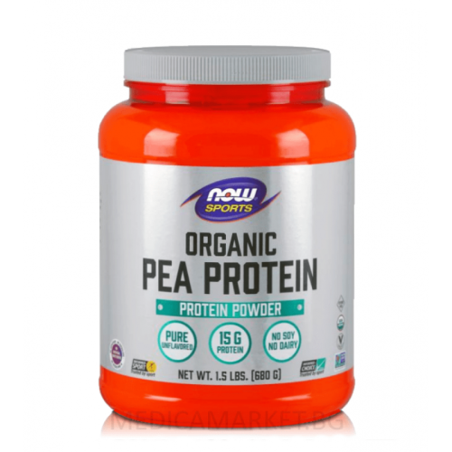 NOW FOODS PEA PROTEIN UNFLAVOURED 3178 гр.