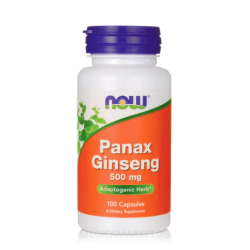 NOW FOODS PANAX GINSENG 500 мг. 100 капс.