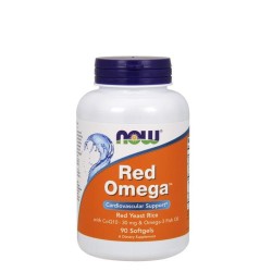 НАУ ФУДС ЧЕРВЕНА ОМЕГА дражета 90 броя /  RED OMEGA