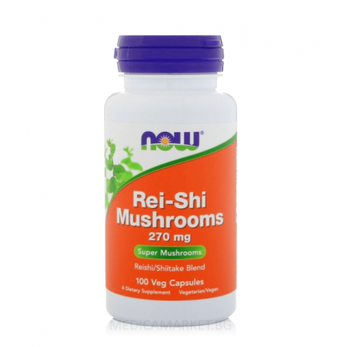 NOW FOODS REI-SHI MUSHROOMS 270 мг. 100 капс.