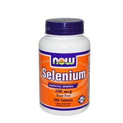 НАУ ФУДС СЕЛЕН таблетки 100 мкг. 250 броя /  SELENIUM