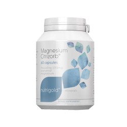 НУТРИГОЛД МАГНЕЗИЕВ ЦИТРАТ капсули 100 мг. 60 броя /  MAGNESIUM CITRIZORB capsules 100 mg. 60