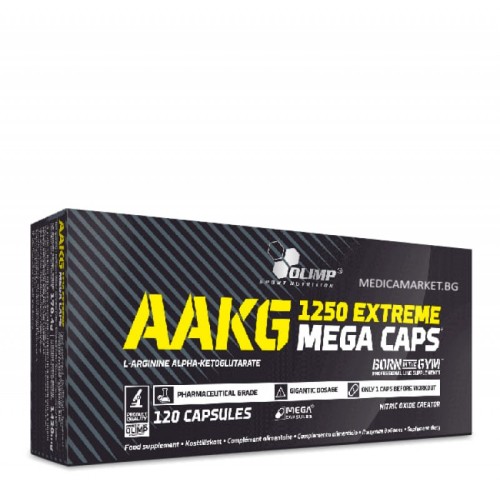 OLIMP AAKG EXTREME MEGA CAPS 1250 мг. 120 капс.