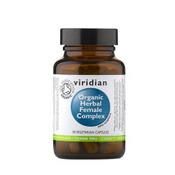 КОМПЛЕКС ЗА ЖЕНСКО ЗДРАВЕ 40+ капсули 30 броя / VIRIDIAN ORGANIC HERBAL FEMALE COMPLEX