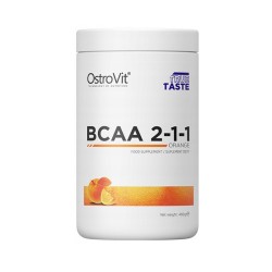 ОСТРОВИТ BCAA 2:1:1 С ВКУС НА ПОРТОКАЛ прах 400 гр. /  BCAA 2:1:1 WITH ORANGE FLAVOUR 400 gr.