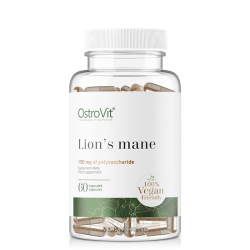 OSTROVIT LION'S MANE VEGE 500 мг. 60 капс.